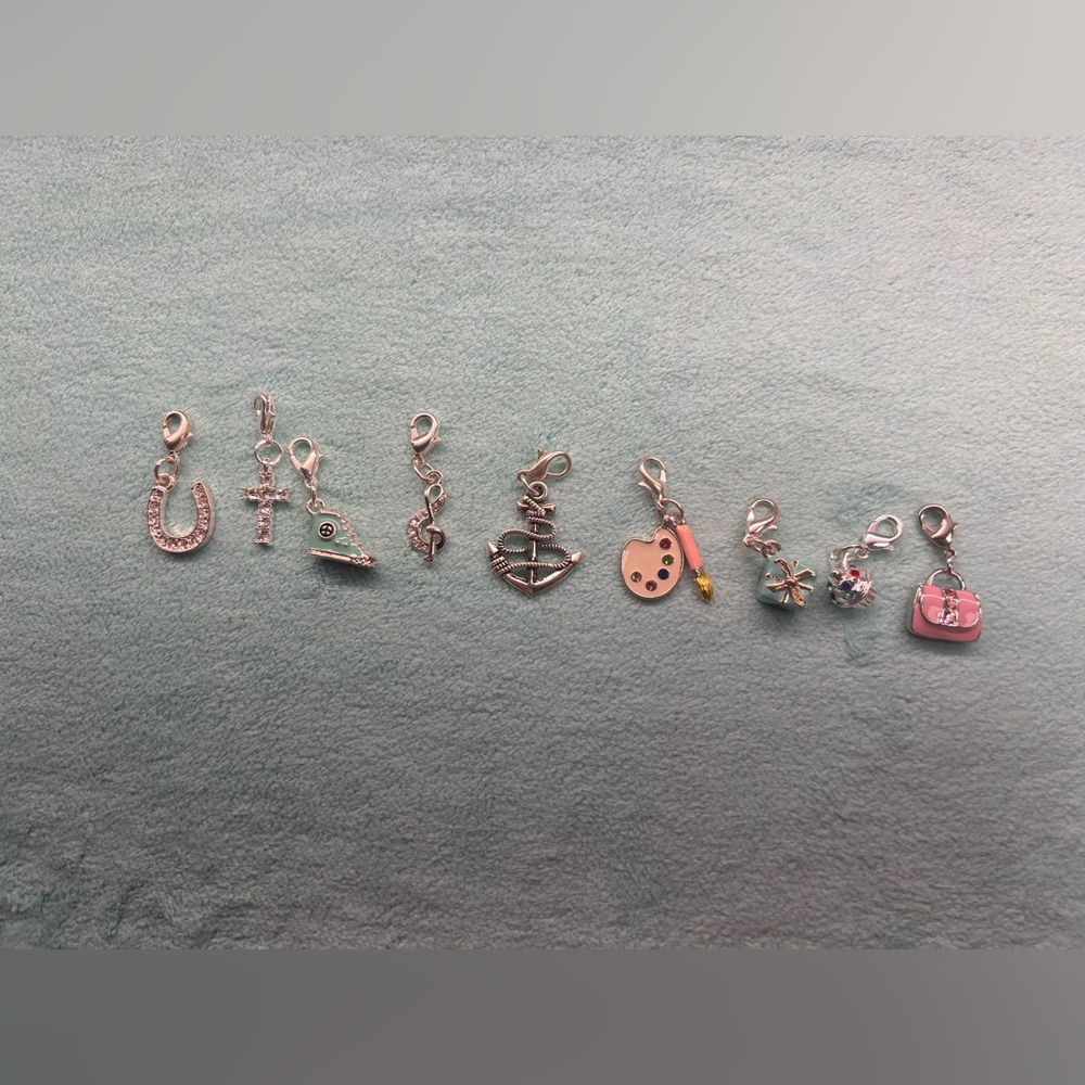Elegant Necklace and Bracelet Charms